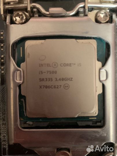 Материнка asus h110m-r и процессор intel i5 7500