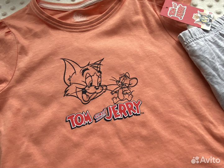 Комплект/пижама новый для девочки