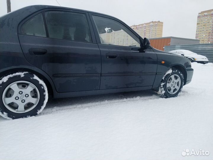 Hyundai Accent 1.5 МТ, 2007, 219 110 км