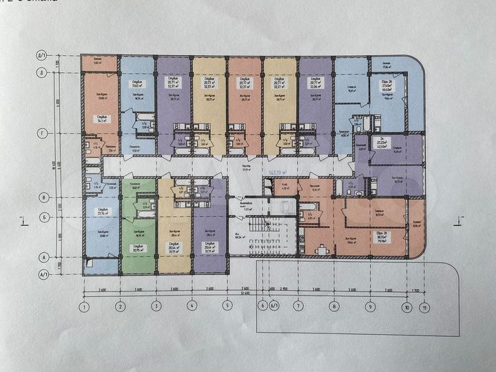 Квартира-студия, 34,1 м², 6/8 эт.