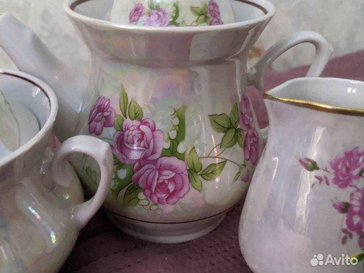 Чайник сахарница молочник СССР