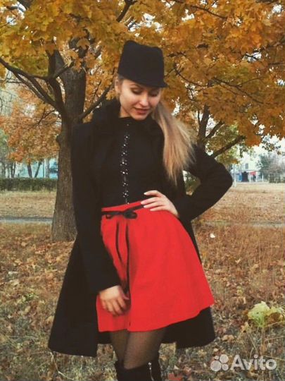 Бархатная юбка