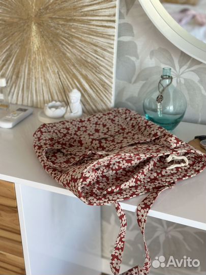 Сумка шопер из хлопка фланели