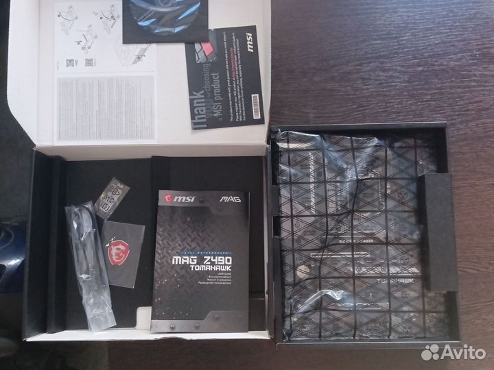 Материнская плата z490 tomahawk 1200lga