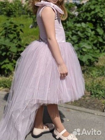 Платье на выпускной в детский сад 128-134