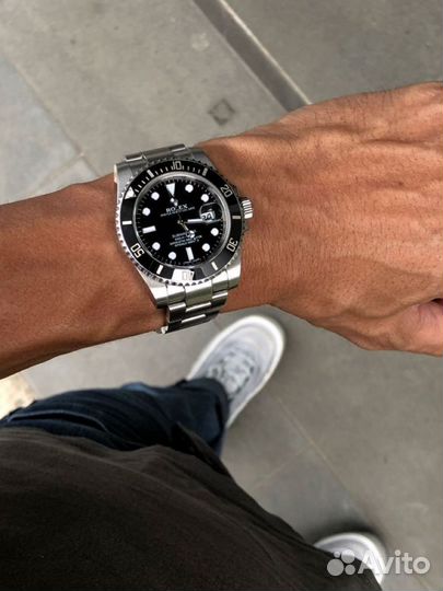 Часы rolex submariner black Часы мужские