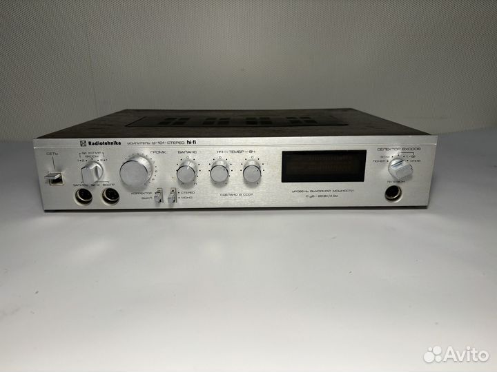 Усилитель радиотехника у 101 стерео