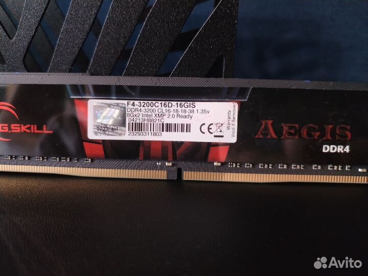 Ddr4 16 Gb 3200 Mhz G.Skill Aegis