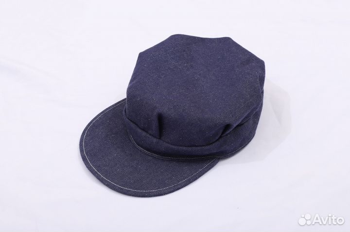 Railroad Engeneer Selvedge Denim Cap кепка