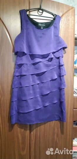 Платье с воланами 46р- р