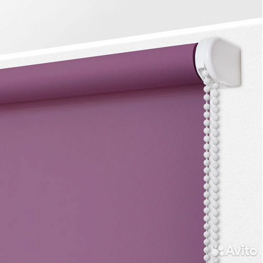 Рулонные шторы Плайн фиалка 200 см