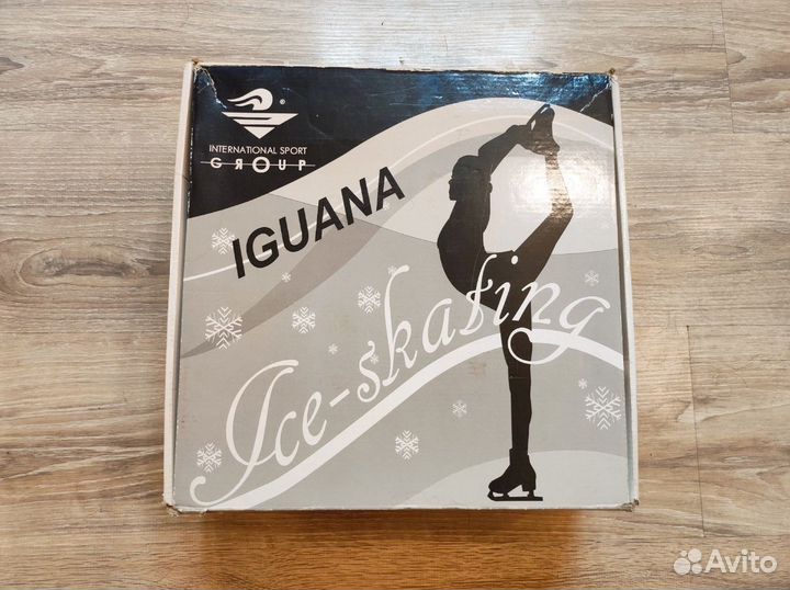 Коньки фигурные iguana 41 размер