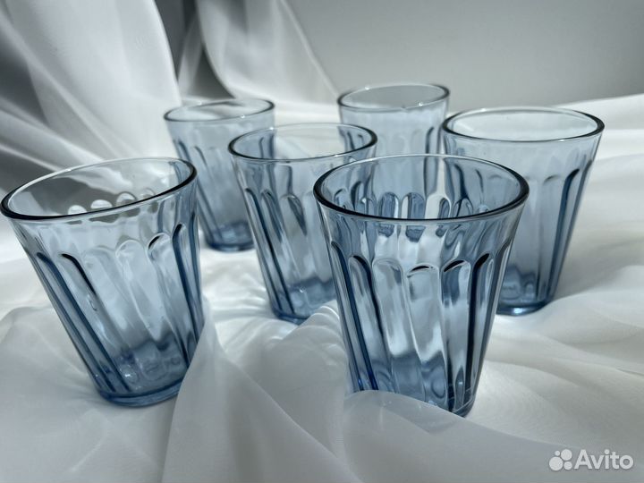 Стопка синее стекло СССР