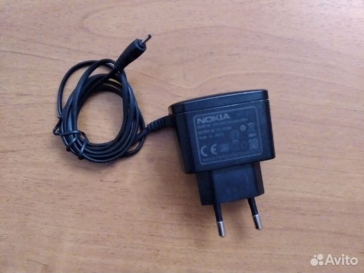 Зарядное устройство оригинал для Nokia 1202,101