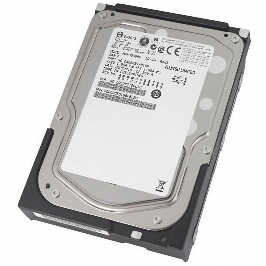 [MAX3036RC] Жесткий Диск Fujitsu 36gb Sas 3,5" Max3036rc