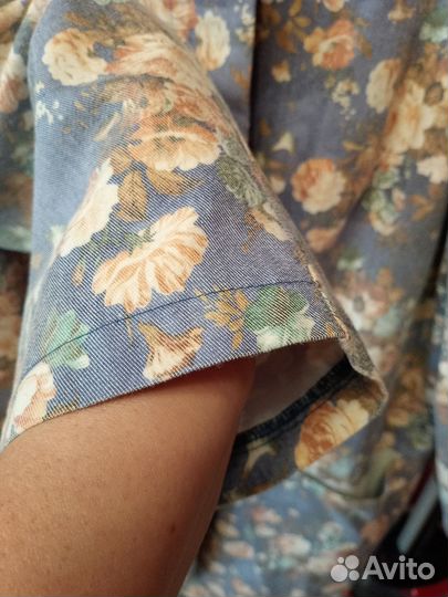 Пиджак джинсовый