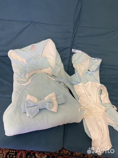 Комплект на выписку для мальчика осень/весна