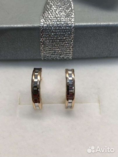 Серьги золотые