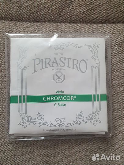 Новые струны для альта Pirastro Chromcor Viola