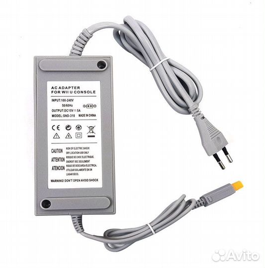 Блок питания Nintendo Wii U