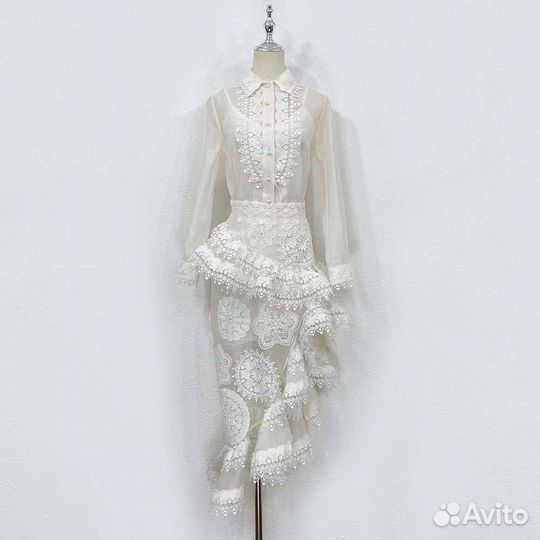 Zimmermann костюм с юбкой