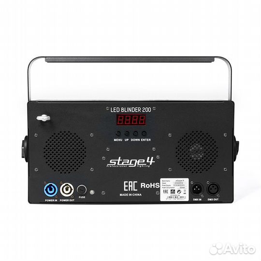 Stage4 ledblinder 200, blinder / 2x100 Вт / CW+WW / 6530 Лм / 16853 Кд / 33.6(52) / 674 Лк5м / 3100