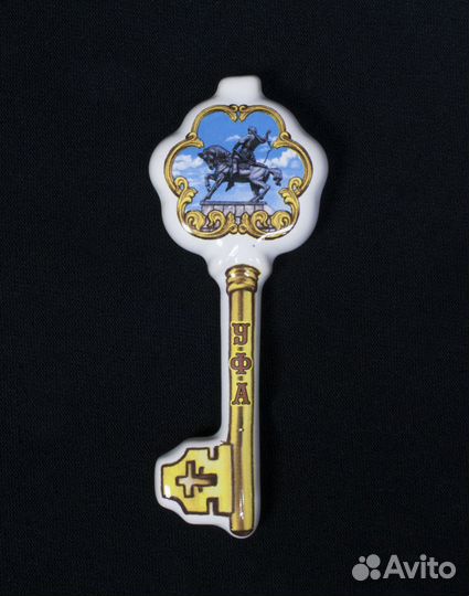 Магнит Уфа, Сердце, сувенир из Уфы (20)