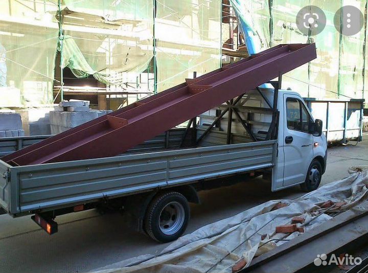 Грузоперевозки Газель Открытая Бортовая