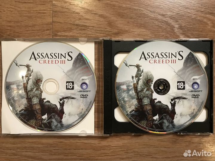 Компьютерная игра на DVD Assassin's Creed III