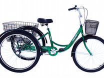 Велосипед трехколесный взрослый с корзиной