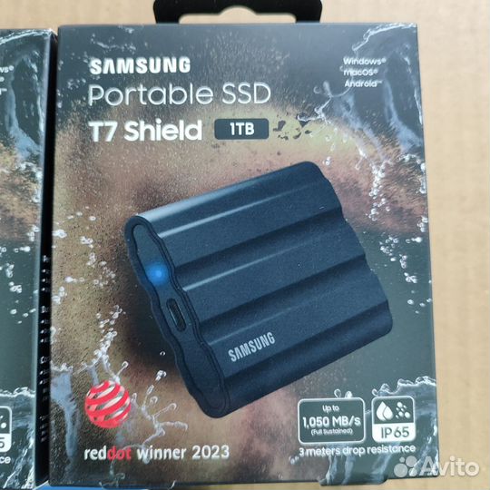 Ssd диск Samsung t7 Shield на 1 тб