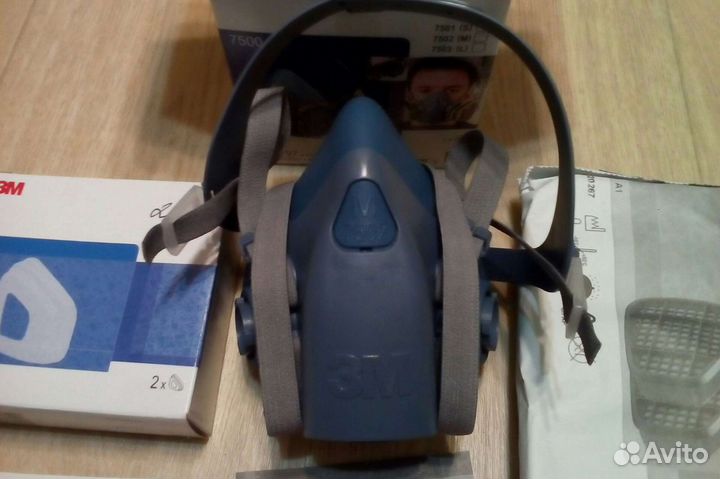 Полумаска 3M 7500 размер M