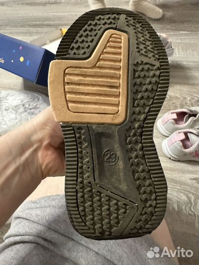 Сапоги демисезонные для девочки 23 размер