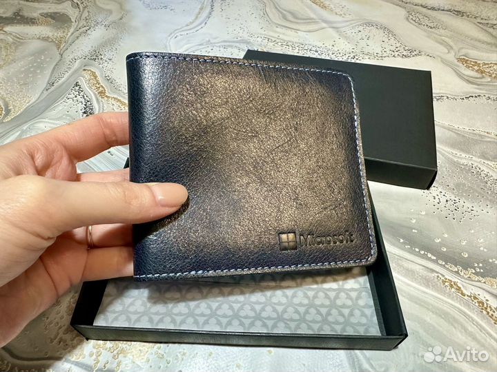 Кошелек мужской кожаный портмоне