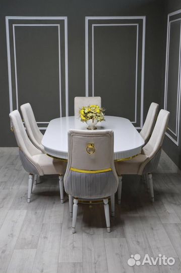 Стол со стульями в наличии\оплата при получении