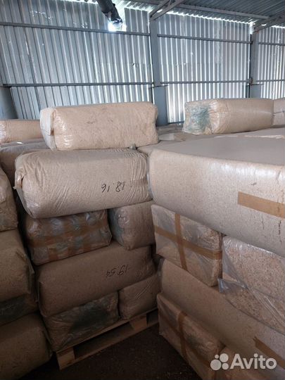 Опилки стружка в мешках