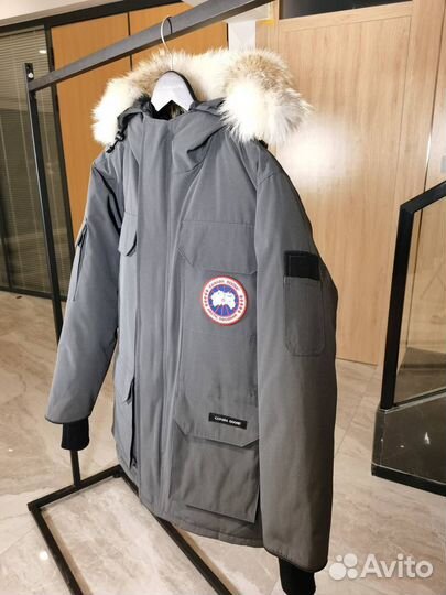 Зимняя парка Canada Goose серая