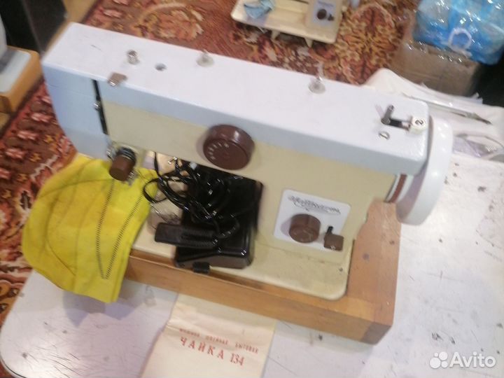 Швейная машина чайка 134 ел привод