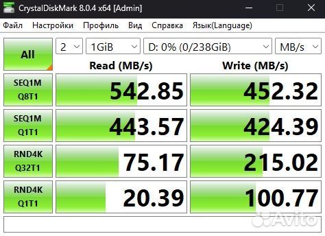 Ssd SATA 256gb