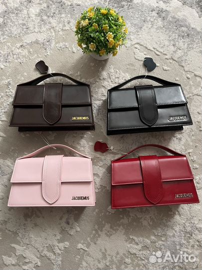 Сумка jacquemus кожа натуральная