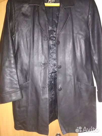 Куртка кожаная женская 50