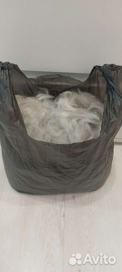 Собачья шерсть пух