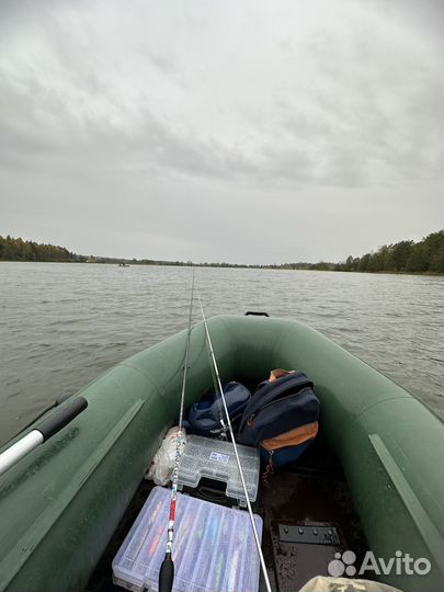 Лодка аква 2800, мотор hangkai 6