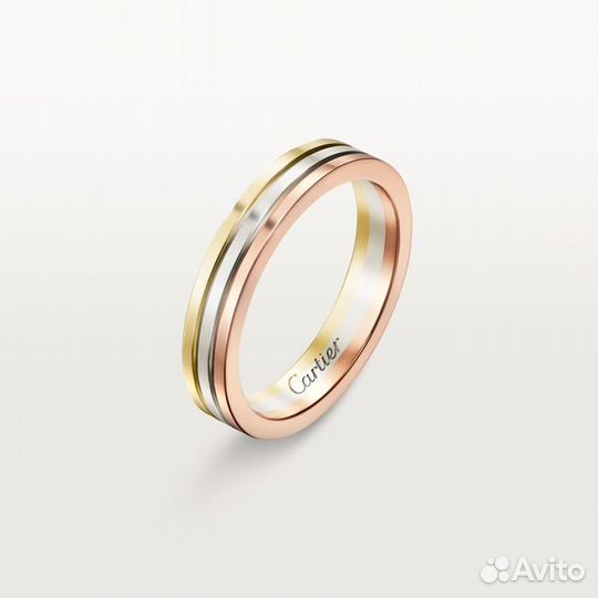 Юв. изделие Cartier Vendôme Louis Cartier Wedding Band B4052200 + подарок 1 год гарантии