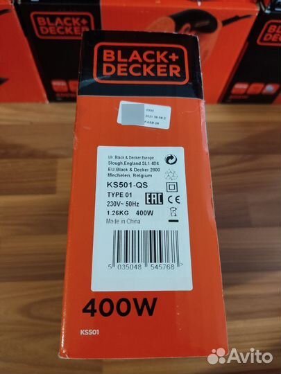 Лобзик Black&Decker KS501-QS новый