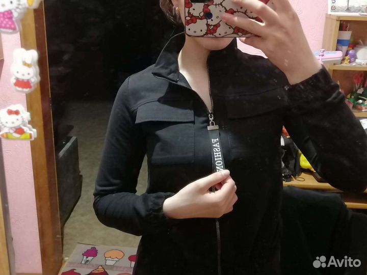 Кофта на молнии