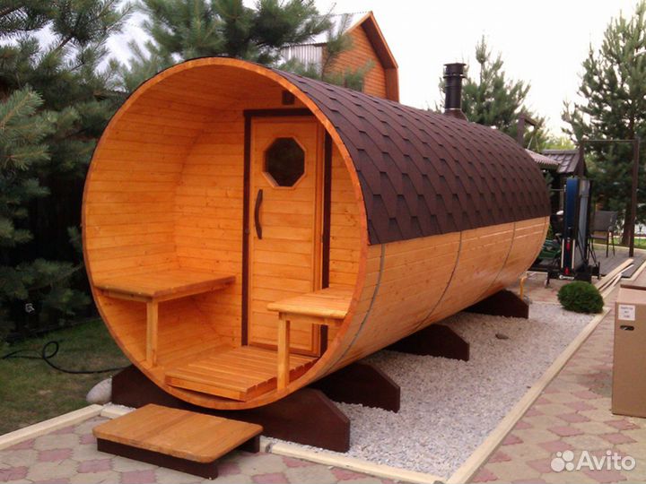 Баня бочка от производителя