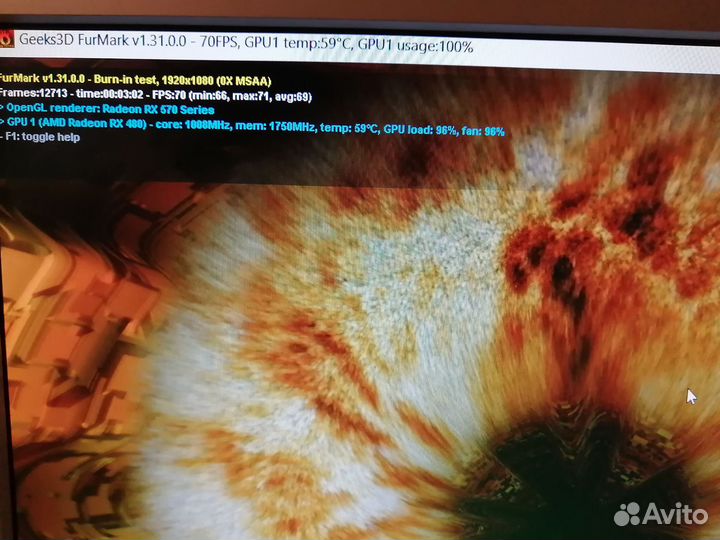 Видеокарта Sapphire RX570 8gb