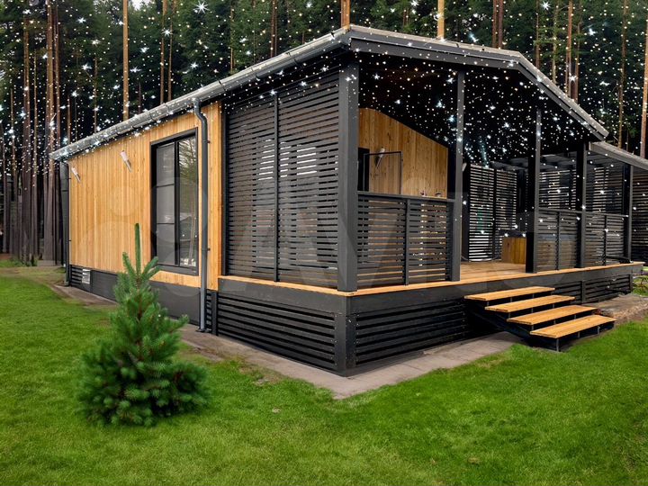 Коттедж 60 м² на участке 12 сот.