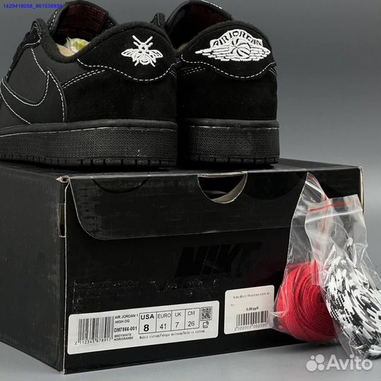 Nike Air Jordan 1 Low & Travis Scott (Арт.69125)